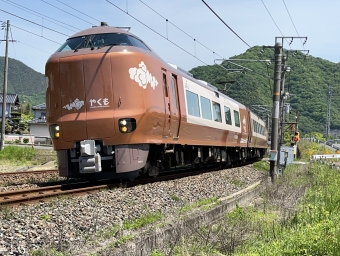 JR西日本273系電車 やくも(特急) 鉄道フォト・写真 by くろてつさん 豪渓駅：2024年05月02日12時ごろ