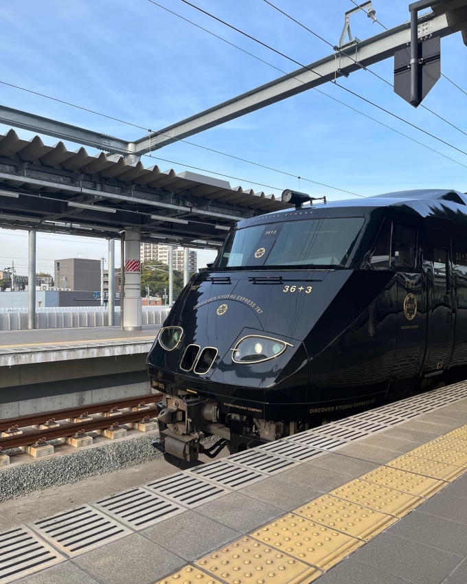 JR九州787系電車 36ぷらす3 折尾駅 鉄道フォト・写真 by TAKU611さん