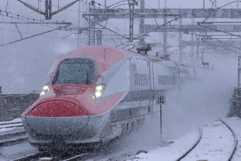 JR東日本 E6系新幹線 こまち(新幹線) 鉄道フォト・写真 by 立体さん 一ノ関駅：2021年12月31日09時ごろ