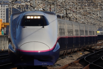 JR東日本 E2系新幹線 とき(新幹線) 鉄道フォト・写真 by 立体さん 高崎駅 (JR)：2022年12月09日08時ごろ
