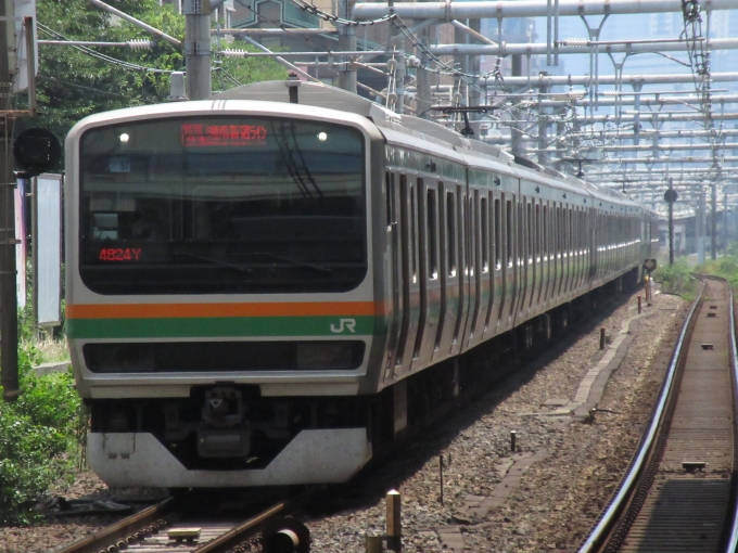 鉄道フォト・写真：JR東日本E231系電車 クハE231-8020 目白駅 鉄道フォト・写真 by 天王寺アイルさん - 撮影日 2024/07/04 12:28