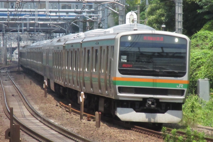 鉄道フォト・写真：JR東日本E231系電車 クハE230-8027 目白駅 鉄道フォト・写真 by 天王寺アイルさん - 撮影日 2024/07/04 12:12