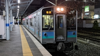 JR東日本E127系電車 鉄道フォト・写真 by traintrain88さん 松本駅 (JR)：2022年11月13日19時ごろ