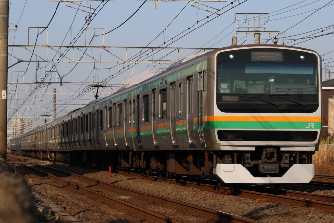 鉄道フォト・写真：JR東日本E231系電車 クハE231-8034 辻堂駅 鉄道フォト・写真 by たちばなさん - 撮影日 2021/03/10 07:58