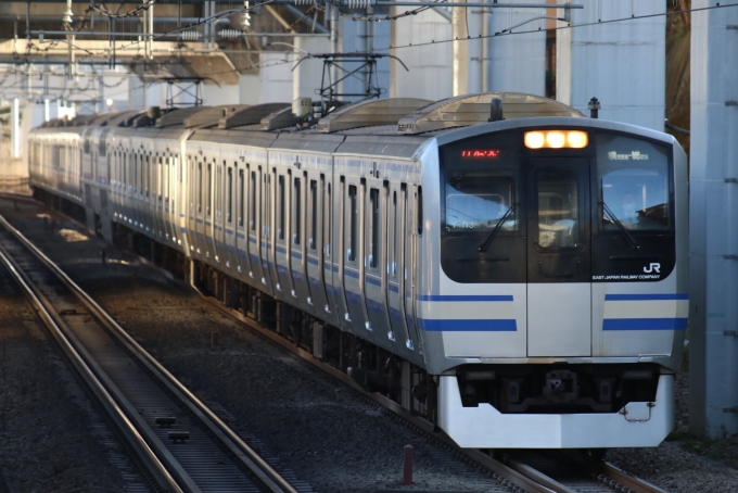 鉄道フォト・写真：JR東日本E217系電車 クハE216-1013 西大井駅 鉄道フォト・写真 by たちばなさん - 撮影日 2021/01/08 08:54