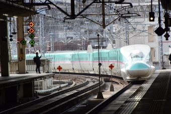 JR東日本 E523形(T1c) はやぶさ5号 E523-2 鉄道フォト・写真 by ALPSさん 仙台駅 (JR)：2019年01月28日09時ごろ