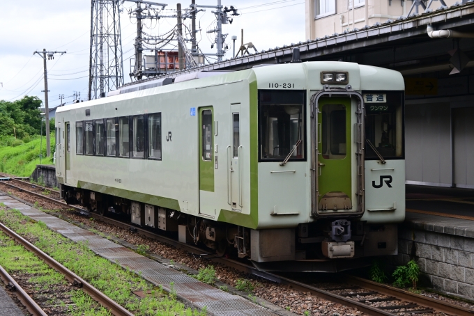 鉄道フォト・写真：JR東日本キハ100・110系気動車 キハ110-231 十日町駅 (JR) 鉄道フォト・写真 by ALPSさん - 撮影日 2024/07/01 13:09