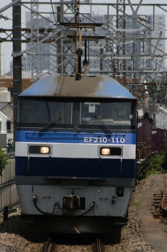 JR貨物 EF210形 EF210-110 鉄道フォト・写真 by S V Oさん 八丁畷駅 (JR)：2023年07月07日12時ごろ