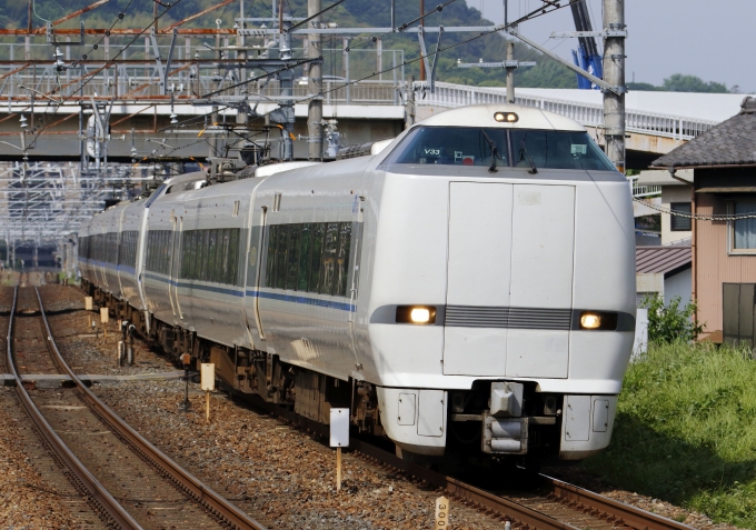 鉄道フォト・写真：JR西日本 683系電車 島本駅 鉄道フォト・写真 by mocotan☆さん - 撮影日 2018/05/16 14:47