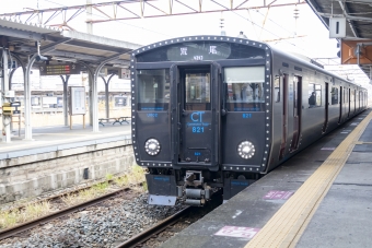 JR九州 クハ821形 クハ821-2 鉄道フォト・写真 by hackberryさん 大牟田駅 (JR)：2022年12月25日11時ごろ
