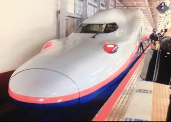 JR東日本 E4系新幹線電車 サンキュー Maxやまびこ(新幹線) 鉄道フォト・写真 by ストリームさん 仙台駅 (JR)：2021年10月09日12時ごろ