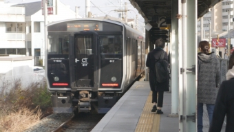 JR九州 クハ816形 クハ816-1602 鉄道フォト・写真 by 一般人よりは電車好きな人さん 柚須駅：2023年01月20日15時ごろ