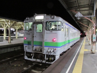 JR北海道 キハ40形 キハ40 1755 鉄道フォト・写真 by kanaさん 釧路駅：2021年11月13日17時ごろ