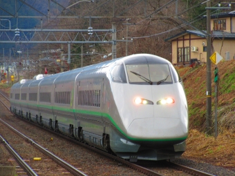 JR東日本 E322形(M2c) つばさ(新幹線) E322-2005 鉄道フォト・写真 by Massaさん 関根駅：2023年04月09日14時ごろ