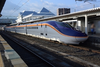 JR東日本 E821形(Mc) つばさ(新幹線) E821-2 鉄道フォト・写真 by Massaさん 米沢駅：2024年03月16日07時ごろ