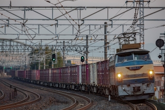 JR貨物 EF66-0番台 EF66 27 鉄道フォト・写真 by amiさん ：2014年02月01日07時ごろ