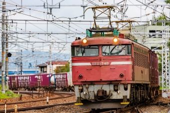 JR貨物 EF81748 鉄道フォト・写真 by amiさん ：2013年11月12日10時ごろ