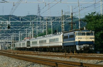 JR西日本 EF65 500番台+「みやび」編成 鉄道フォト・写真 by amiさん ：1986年08月17日00時ごろ