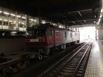 JR貨物 EH500形 EH500-73 鉄道フォト・写真 by 雑餉隈さん 博多駅 (JR)：2023年02月02日13時ごろ