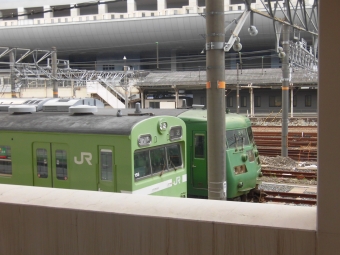 JR西日本 クハ103形 クハ103-168 鉄道フォト・写真 by シータさん 京都駅 (近鉄)：2018年06月30日14時ごろ