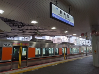 JR西日本 モハ322形 モハ322-37 鉄道フォト・写真 by シータさん 新大阪駅 (JR)：2023年01月08日14時ごろ