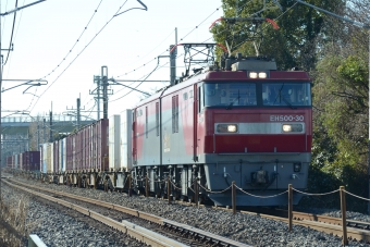JR貨物 EH500形 EH500-30 鉄道フォト・写真 by セイルさん 久喜駅 (JR)：2023年02月05日09時ごろ