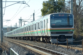JR東日本E231系電車 鉄道フォト・写真 by セイルさん 久喜駅 (JR)：2023年02月05日09時ごろ