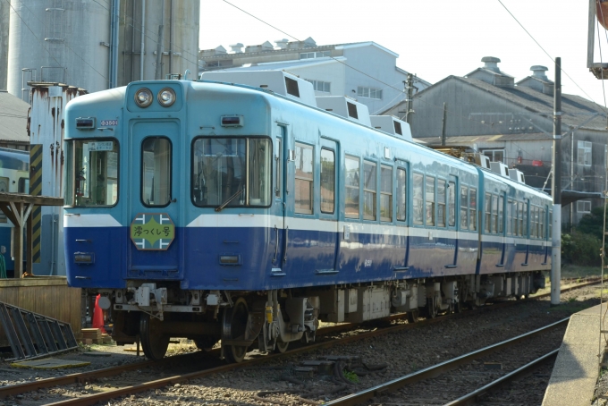 鉄道フォト・写真：銚子電気鉄道 デハ3500 デハ3501 仲ノ町駅 鉄道フォト・写真 by セイルさん - 撮影日 2022/11/19 12:03