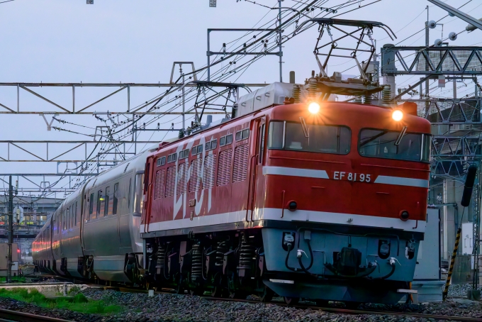 JR東日本 国鉄EF81形電気機関車 EF81-95 鉄道フォト・写真 by セイルさん 久喜駅 (JR)：2024年03月31日18時ごろ