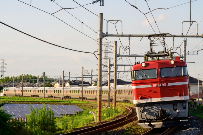 鉄道フォト・写真：JR東日本 国鉄EF81形電気機関車 EF81 古河駅 鉄道フォト・写真 by セイルさん - 撮影日 2024/06/29 17:53