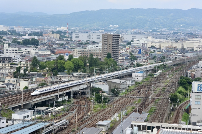 鉄道フォト・写真：JR東海 N700S新幹線電車 小田原駅 (JR) 鉄道フォト・写真 by Maoairさん - 撮影日 2024/07/17 14:21