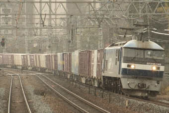 JR貨物 EF210形 EF210-145 鉄道フォト・写真 by シルヘッダーさん 山崎駅 (京都府)：2023年01月28日14時ごろ