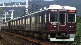 阪急電鉄 阪急7303形(Mc) 7305 鉄道フォト・写真 by シルヘッダーさん ：2022年07月28日07時ごろ