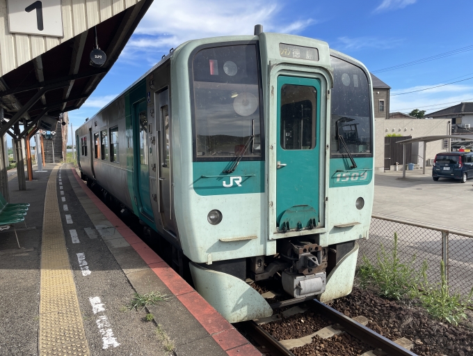 JR四国 1500形 1509 鉄道フォト・写真 by yukitokuさん 池谷駅：2023年07月30日16時ごろ
