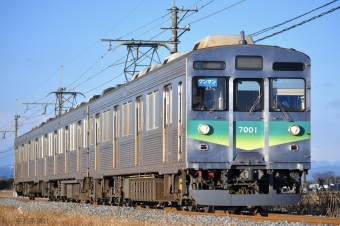 秩父鉄道7000系電車 7001 鉄道フォト・写真 by お茶漬けさん ：2021年01月29日07時ごろ