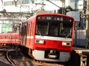 京急電鉄 京急デハ1500形(Mc) 1707 鉄道フォト・写真 by Akaiさん 北品川駅：2024年04月07日16時ごろ