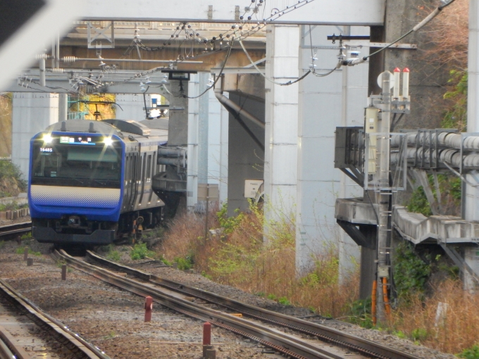 鉄道フォト・写真：JR東日本E235系電車 クハE235-1022 西大井駅 鉄道フォト・写真 by Akaiさん - 撮影日 2024/04/07 17:25