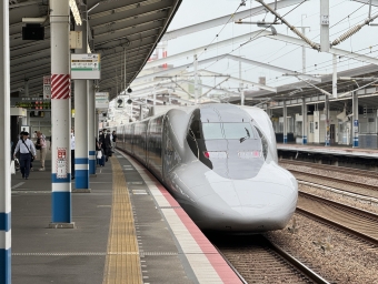 JR西日本 727形(M2) こだま(新幹線) 727-7005 鉄道フォト・写真 by E1さん 福山駅：2024年06月25日16時ごろ