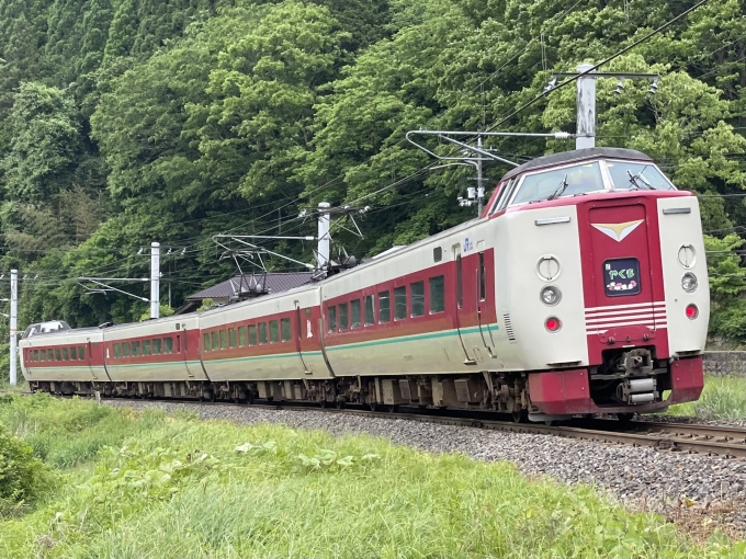 JR西日本381系 やくも 鉄道フォト・写真 by 紅姫さん 生山駅：2024年05月30日15時ごろ