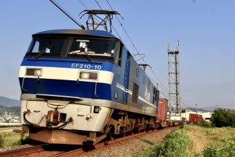 JR貨物 EF210形 EF210-10 鉄道フォト・写真 by Muchikoさん みの駅：2023年06月19日17時ごろ