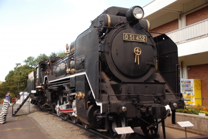 鉄道フォト・写真：国鉄D51形蒸気機関車 D51 452 青梅駅 鉄道フォト・写真 by Tetsuotaさん - 撮影日 2023/08/12 14:12