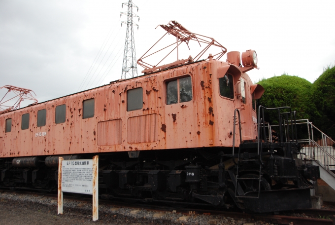 鉄道フォト・写真：国鉄EF15形電気機関車 EF15 198 韮崎駅 鉄道フォト・写真 by Tetsuotaさん - 撮影日 2023/08/14 12:21