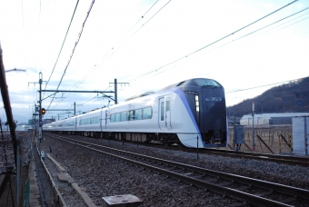 JR東日本E353系電車 クハE353形(Tc) 鉄道フォト・写真 by Tetsuotaさん 酒折駅：2024年02月02日17時ごろ
