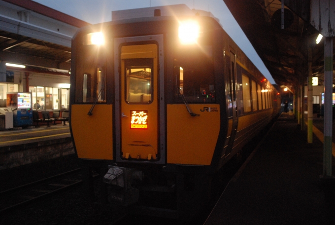 鉄道フォト・写真：JR西日本キハ187系気動車 スーパーまつかぜ キハ187-1005 大田市駅 鉄道フォト・写真 by Tetsuotaさん - 撮影日 2024/02/21 06:52