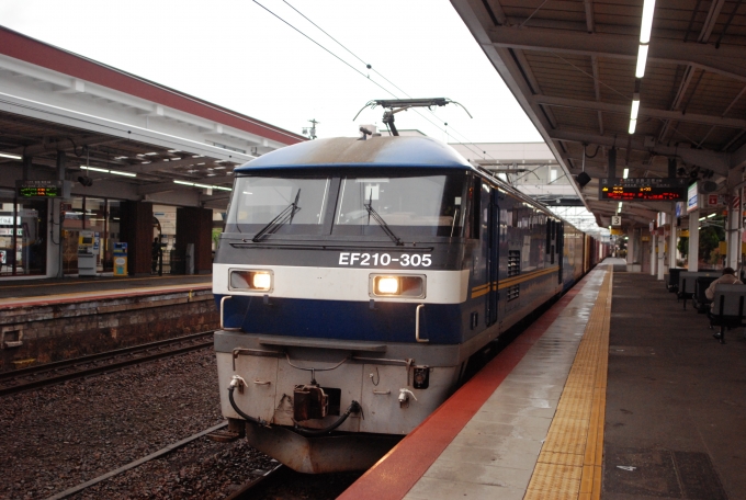 JR貨物 EF210形 EF210-305 鉄道フォト・写真 by Tetsuotaさん 宮島口駅：2024年02月22日08時ごろ