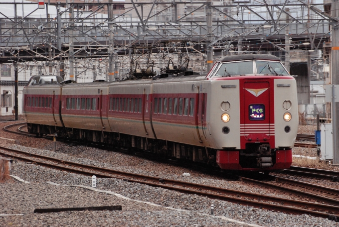 鉄道フォト・写真：JR西日本 国鉄381系電車 やくも クモハ381-501 岡山駅 鉄道フォト・写真 by Tetsuotaさん - 撮影日 2024/02/22 15:43