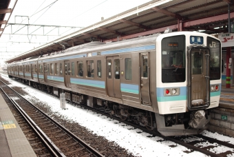 JR東日本 クモハ211形 クモハ211-3043 鉄道フォト・写真 by Tetsuotaさん 塩尻駅：2024年02月23日12時ごろ