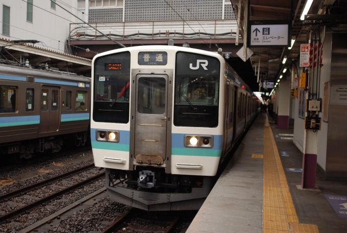 鉄道フォト・写真：JR東日本 国鉄211系電車 クハ211-2 甲府駅 鉄道フォト・写真 by Tetsuotaさん - 撮影日 2024/02/23 14:45