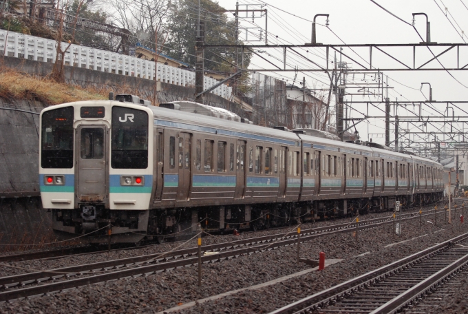 鉄道フォト・写真：JR東日本 国鉄211系電車 クハ210-1008 金手駅 鉄道フォト・写真 by Tetsuotaさん - 撮影日 2024/02/25 15:09