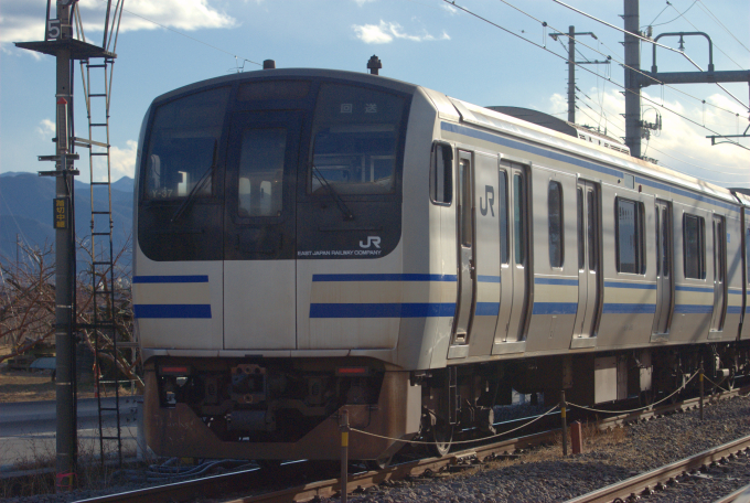JR東日本E217系電車 クハE216-2052 春日居町駅 鉄道フォト・写真 by